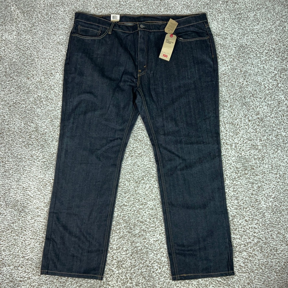 Levis Jeans Mens 48x32 Blue 541 Athletic Taper Stretch Denim Pants Casual Basic